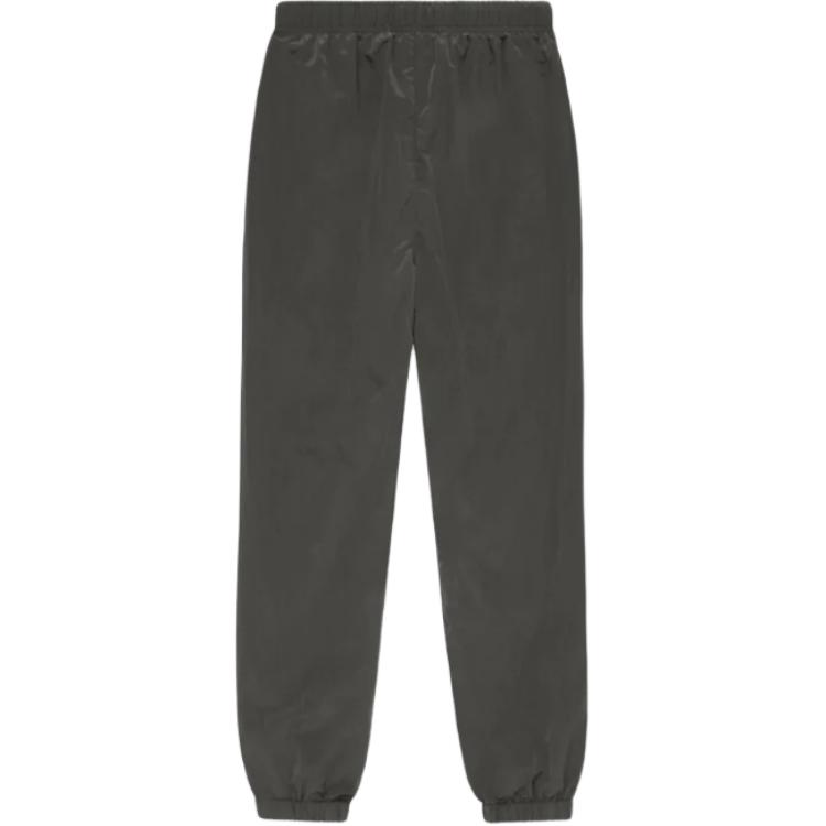 Fear of God Essentials Складчатые нейлоновые спортивные штаны Черные Мужские Низ 130SP244240F