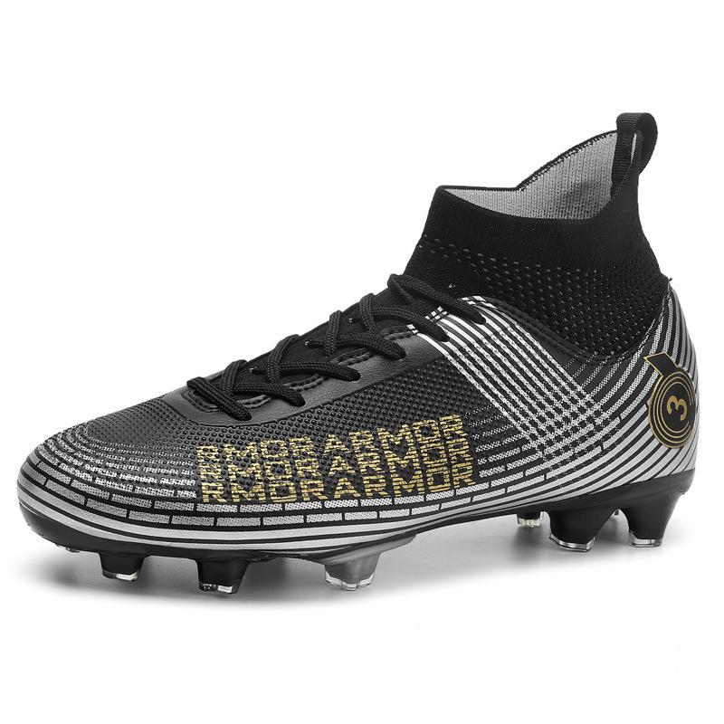FootballShoes, повседневная детская обувь, размер 30–47, дышащая обувь, спортивные кроссовки для мальчиков и девочек
