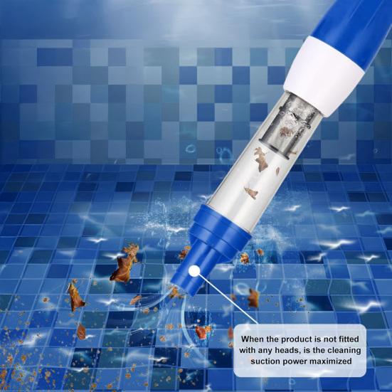 Беспроводной пылесос для бассейна 3-в-1, перезаряжаемый очиститель для бассейна, ручной пылесос для бассейна для спа, гидромассажных ванн, небольших бассейнов, для удаления песка и мусора