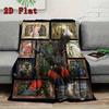 Cockatoo Collection 2D Flat Pattern Flannel Blanket, High quality All Seasons, Home Decor, Warmth and Comfort, Perfect for Christmas Gifts.