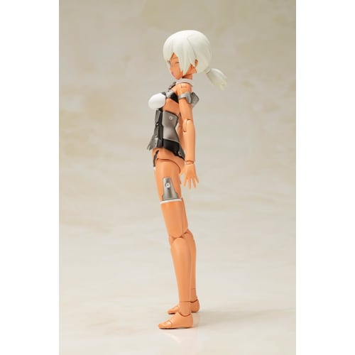Kotobukiya Frame Arms Girl Leticia Silver Ver., Approximately 150mm Tall, Non-scale Plastic Model