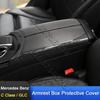 Car Parts Center Console Tidying Armrest Box Panel Trim Cover Frame For Mercedes-Benz C E Class GLC W205 W213 X254 Car Accessory