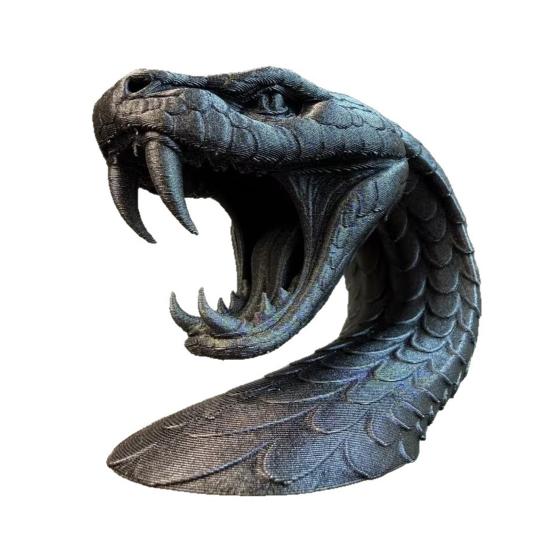 Umbra Studio 3D Printed Snack Head Figurine, PLA Simulated Model, Novelty Desktop Ornament for Home, Bookshelf Art Decoration Home Bookshelf,