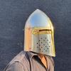 Templar Crusader Helmet Authentic Templar Crusader Helmet 12th Century Medieval Great Helmet Cosplay, Prop, Display, Replica, LARP