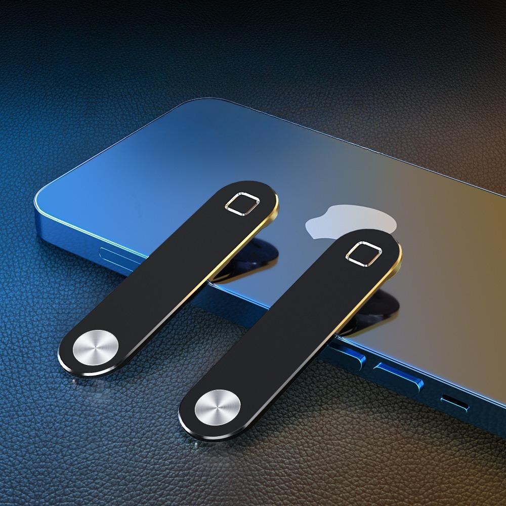 1 шт. Подставка для телефона из алюминиевого сплава, металлическая магнитная подставка для расширения двойного экрана, подходит для ноутбуков и планшетов, подставка для бокового экрана ноутбука.