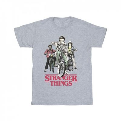 Мужская футболка Netflix Stranger Things в стиле ретро для байкеров