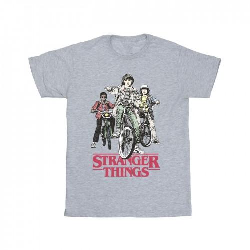 Netflix Boys Stranger Things Retro Bikers T-Shirt