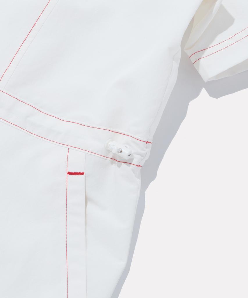 REEBOK Stitch Piping Anorak Dress (W) - Off White