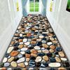 Geometric Style Long Corridor Carpet Non-slip Hall Runner Easy Clean Hallway Area Rugs Washable Porch Entry Doormat