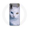Case for Samsung Galaxy A02 Turkish Van Cat Blue Eye and Yellow Eye