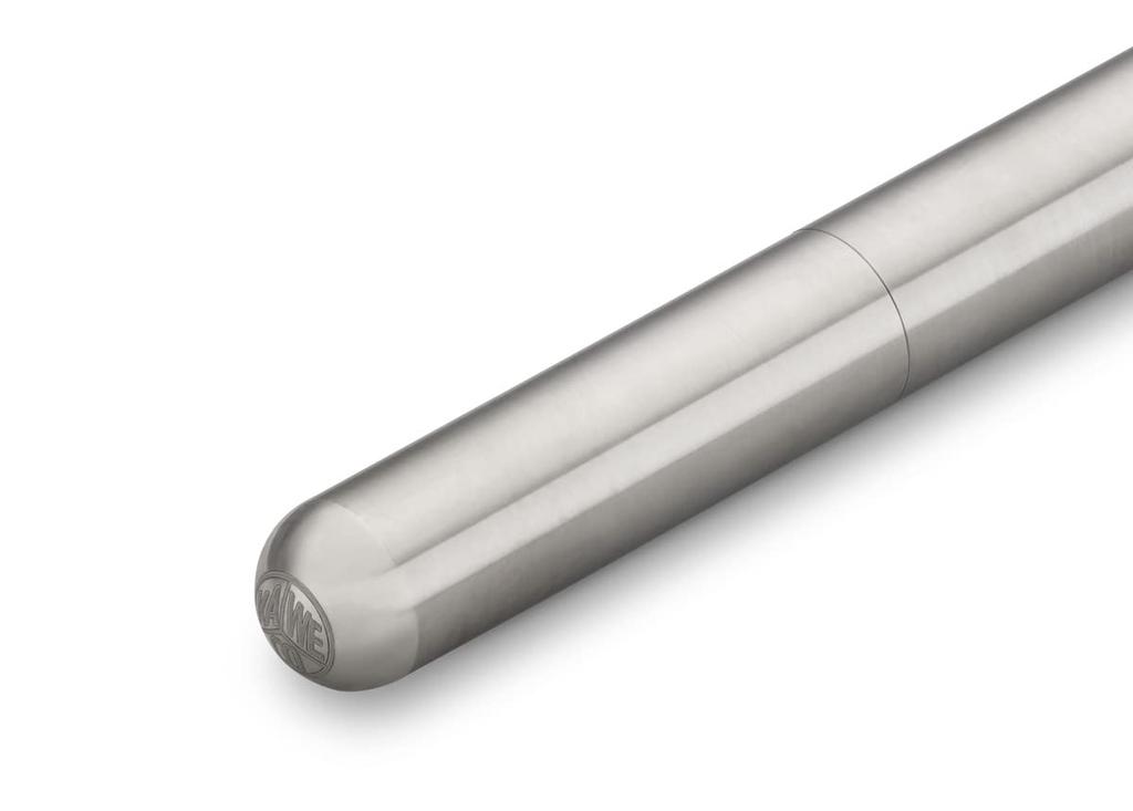 Ручка перьевая Kaweco Sprat из нержавеющей стали, среднее перо, официально импортированная SPFM-SS, перо, двойного назначения,