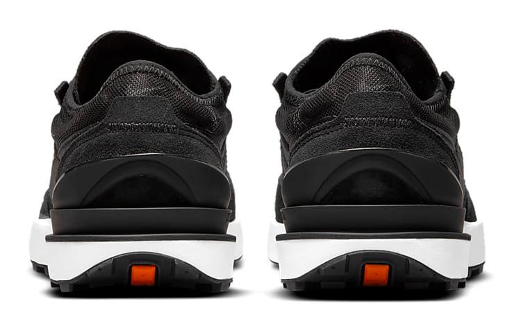 Nike Waffle One Черный Белый Оранжевый Черный GS DC0481-001