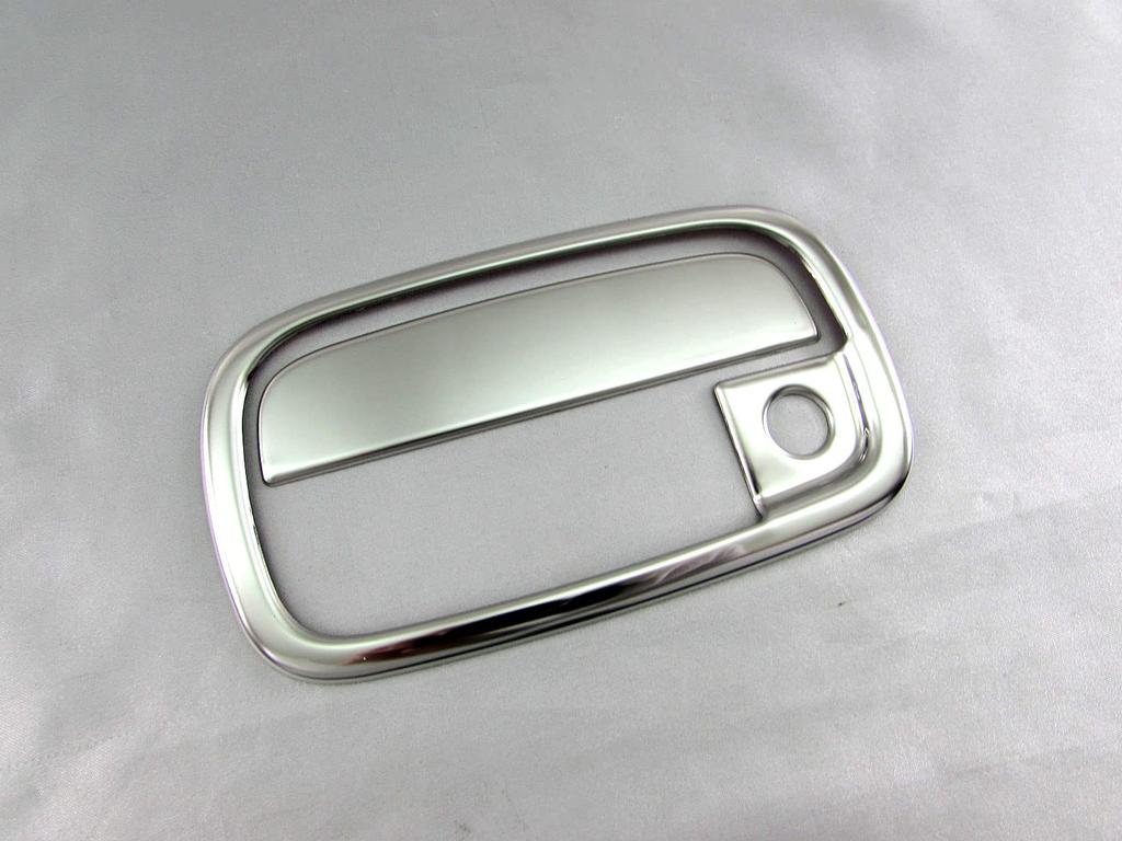 BRIGHTZ Tanto Exe L455S L465S Chrome Door Handle Covers and Rear Hatch Knob Plate Set for L and 465 Tanto Exe Customs [REA-DHC-032] L455, L465, 455,
