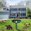 Solar-Powered Ultrasonic Animal Repeller: Deter Mice, Birds, Cats, and Dogs