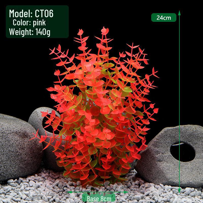 Ct Plant Series Plastic Aquarium Decoration Simulation Water Plant