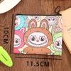 Labubu Coin Purse Mini Bag, Children's Card Bag, PU Portable Headphone Bag, Carry On Small Storage Bag