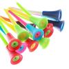 Plastic 83mm 50 PCS/lot Outdoor Sports Golf Tees Rubber Cushion Golf Accessories