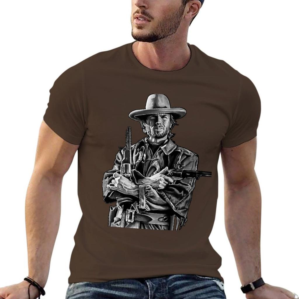 Clint Eastwood Best 8k Tshirt Summer Clothes Sports Fans Unisexs Tshirts