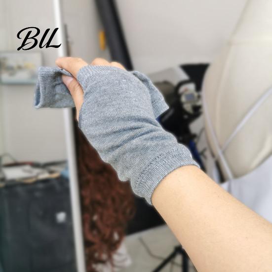 UV Protection Gloves for Driving 1 Pair Half Finger Women, Breathable Sun Gloves, Protective Hand Sleeves Non Slip Lightweight Athletic Outdoor Sports