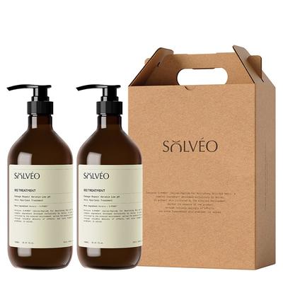 Solvio Treatment для экстремально поврежденных волос 1000 мл x 2 шт. + подарочный набор, 1 набор
