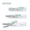 KOKUYO Portable Standard 2-Way Scissors/Cutter, Box-Type, Blade, Green, HSM-500TM-G