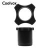 Беспроводной микрофон Coolvox, 1 комплект, силиконовое кольцо с защитой от перекатывания KTV, универсальный квадратный нескользящий круг, красочные аксессуары для микрофонов для BBS MIC