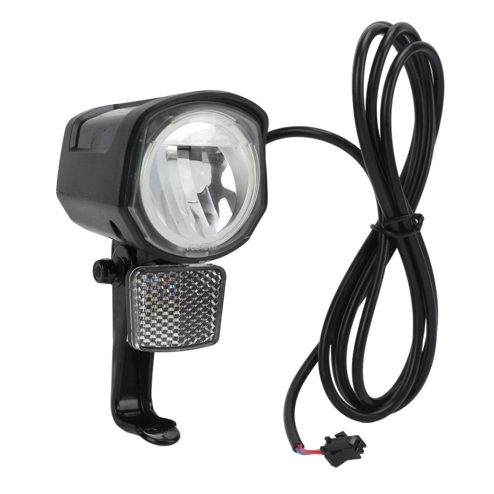 SM Plug Electric Bike Front Light 12V To 72V Electric Bike Headlight Ebike Headlight  Road Bikes