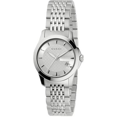 YA126501 G-Timeless серебряный циферблат женские часы
