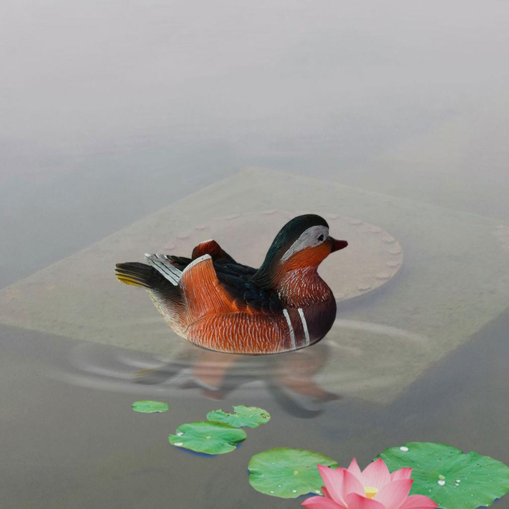 Статуя мандаринки, садовые статуи животных, искусственное животное