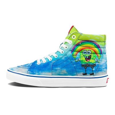 Губка Боб Квадратные Штаны x Sk8-Hi 38 DX Imaginaaation Унисекс Кроссовки Мультицвет VN0A32QGZAW