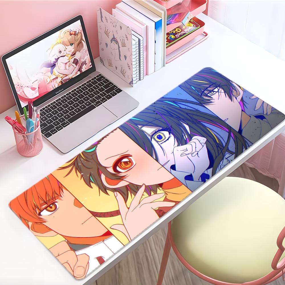 Anime Inspiring MMedalist Mouse Pad Large Thick Desk Pad Stitched Edges Gaming Mouse Mat For Pc