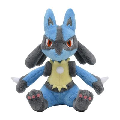 Pokemon Center Original Plush fit Лукарио xxx W x Покемон 15,5 12,85 13,95 (HD см)