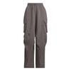 Value Range Tracksuit Bottoms Logo Multi-Pocket Loose Fit Sports Casual Pants Women Bottoms Charcoal-Gray JZ2333