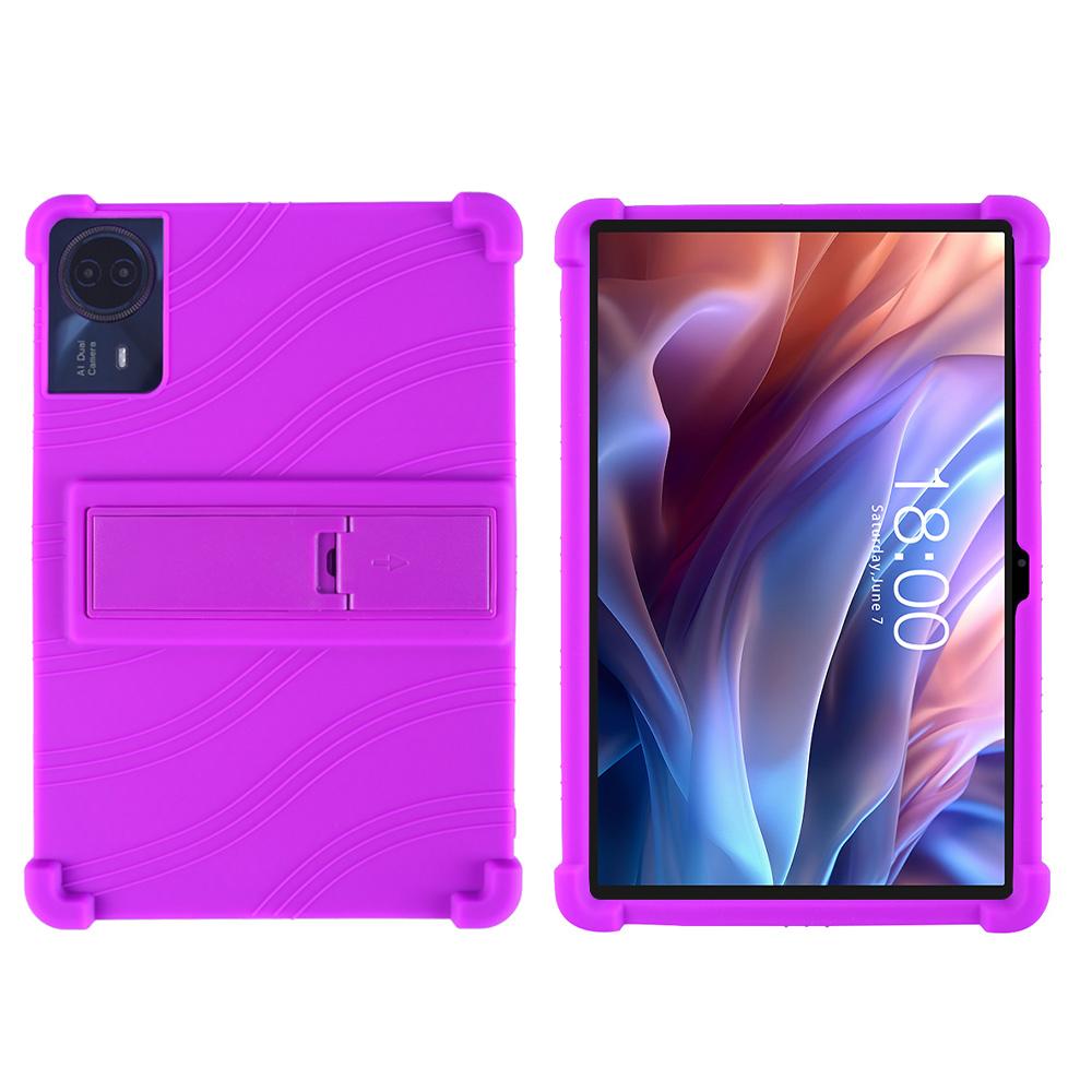 For Teclast T65 MAX Case Adjustable Kickstand Silicone Tablet Protective Cover
