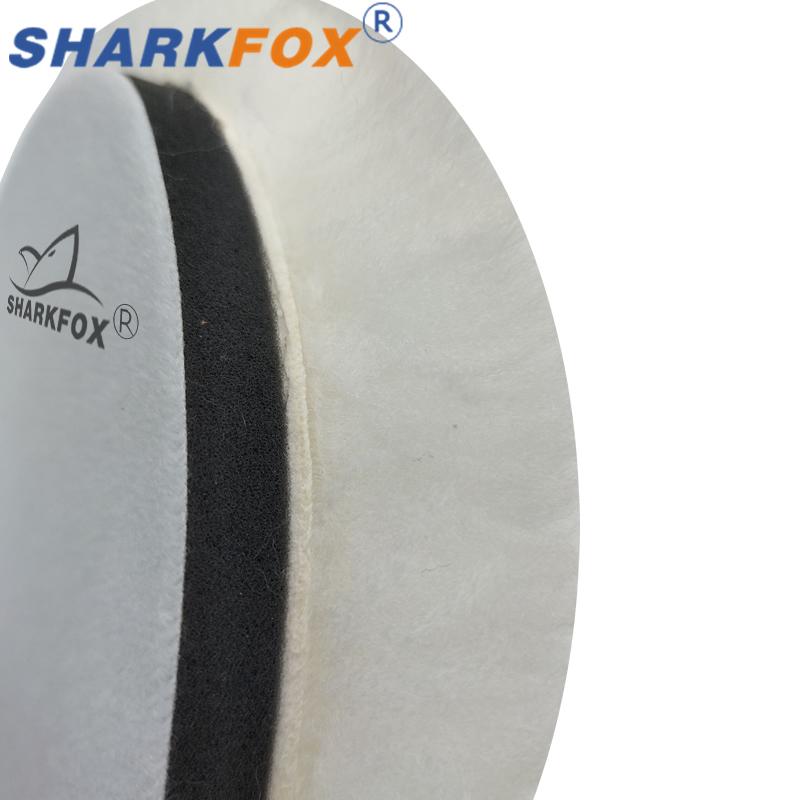6inch(150мм) Шерстяная полировальная насадка для полировальной машины, для нанесения воска, полировки, баффинга, ухода за краской автомобиля, полировальные насадки для полировки автомобиля