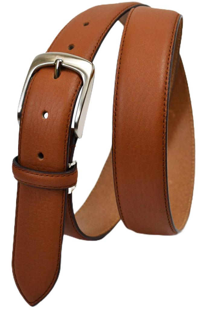 CODEL Genuine Leather Handcrafted In Japan Men's Belt, (Brown)