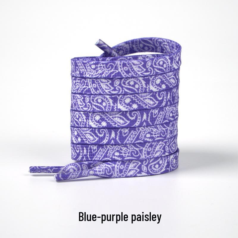 Cashew Flower Shoelaces for Air Force 1, Canvas Shoes, and Dunk Sneakers – Unisex