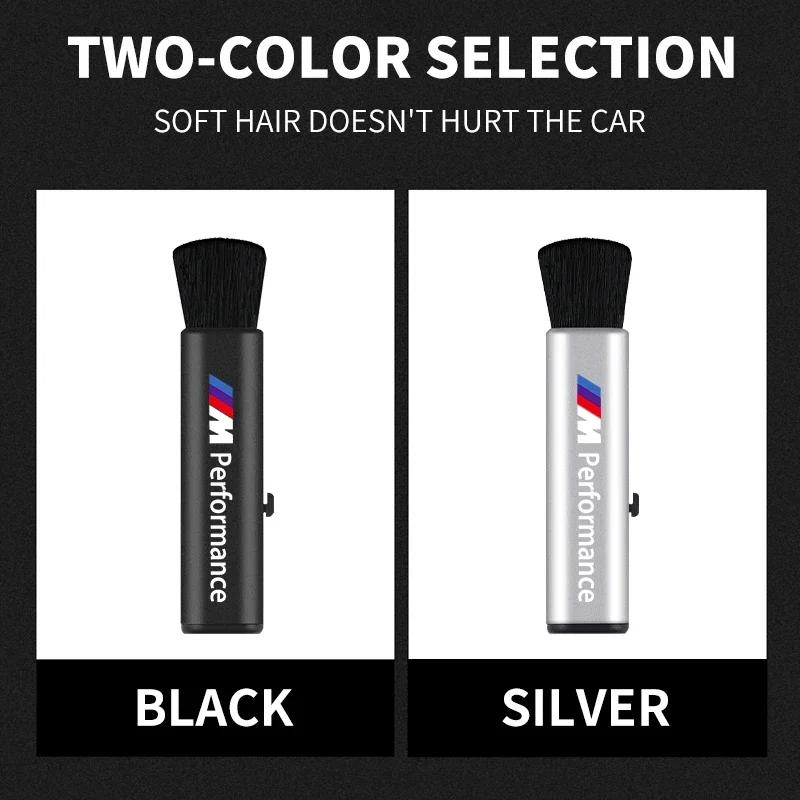 Чистка салона автомобиля Чистка вентиляционных решеток автомобиля Мягкая щетка Детейлинг-щетки для кондиционера для BMW M E46 E90 E60 F10 F30 F20 X5 E70 F25