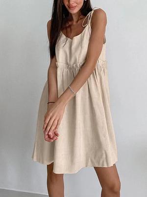 Женские летние платья без рукавов повседневные нарядные платья