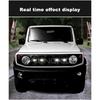 Для Suzuki Jimny JB64 JB74 2019 2020 2021 2022 2023-2026 Автомобильные светодиодные передние решетки освещения Внешние лампы решетки Декоративный свет 12В