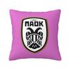 PAOK Греческий Футбол Спортивные Фанаты Из Салоник Площадь Наволочка Чехол для Подушки Чехол для Подушки Покрывало для Дивана Дома