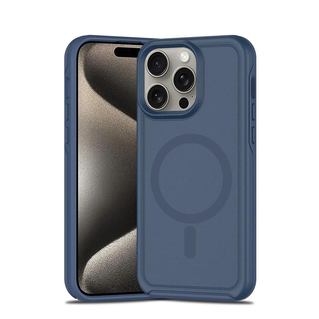 Чехол-бампер с ощущением кожи для IPhone 15 14 13 12 11 Pro Max Plus IPhone15 для Magsafe, противоударный чехол с магнитной беспроводной зарядкой