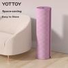 Yottoy Non-Slip Yoga Mat for Women, Professional Soundproof Shock-Absorbing Home Exercise Fitness Mat, Olympic Purple [JINGDONG Exclusive]