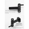 304 Stainless Steel Washing Machine Faucet Anti Splash Matte Black Mop Washing Tap Wall Mounted Multi Functional