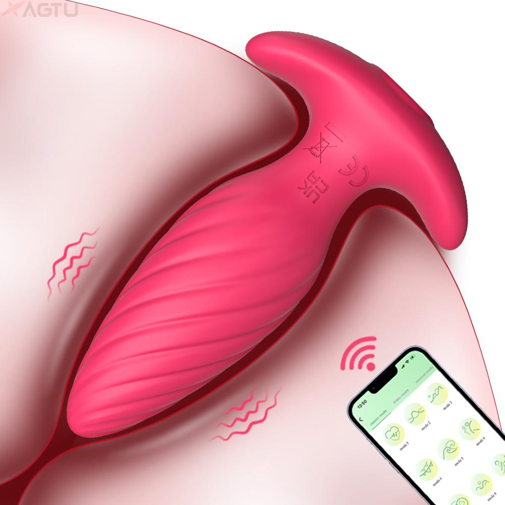 Anal Plug Vibrator Gay Anal Huge Dildo Toy Butt Plug Masturbation Tool Penetration Anal Vagina Vibration Men Women Sex Toys