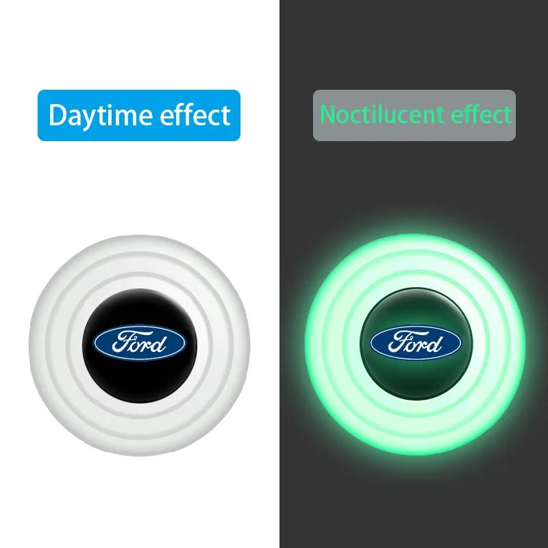 Car Sticker Hot For Ford New Car Silicone Door Shock Stickers Absorber Soundproof Buffer Pier For Ford Fiesta EcoSport ESCORT fo