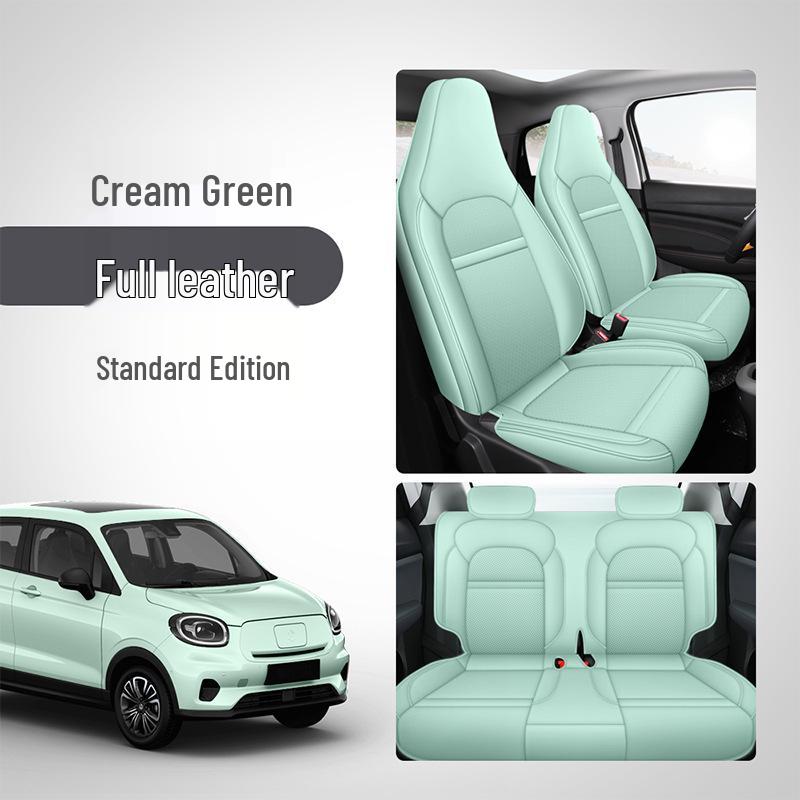 LJ Special Car Seat Cushion for Leapmotor T03 - Leather & Ice Silk, All-Season Sport Pad