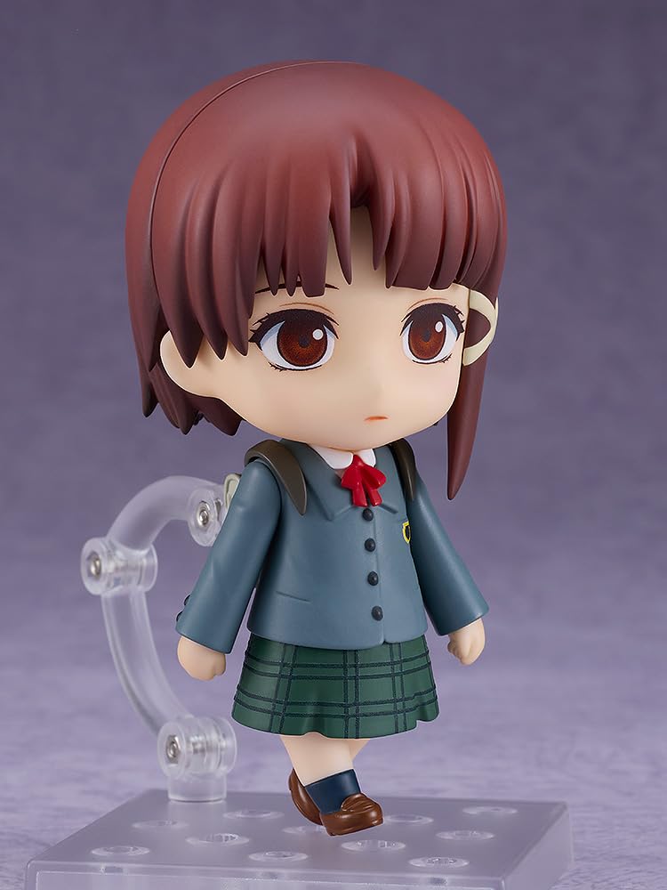 Good Smile Company Нендороид Serial Experiments Lain Iwakura Reon Пластиковая подвижная фигурка не в масштабе, окрашенная Перепродажа