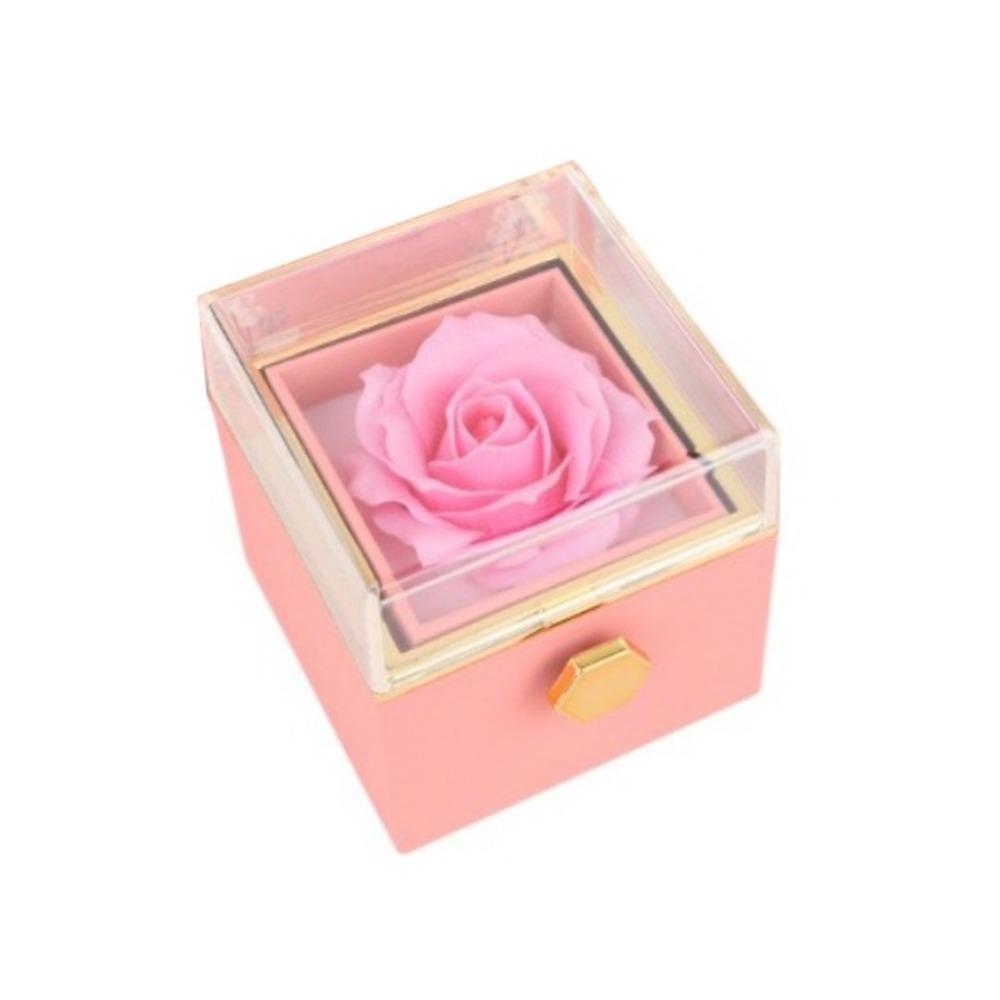 Eternal Rose Rose Jewelry Gift Box Ring Display Jewelry Display Rack for Girlfriend and Mom Gift
