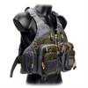 Adjustable Fishing Buoyancy Vest - Multi-Pocket, Breathable Mesh Design for Outdoor Fishing Activities